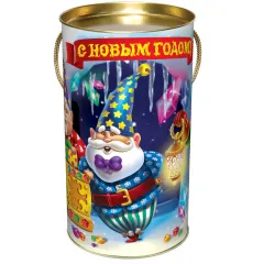 Сладкий новогодний подарок Туба Гостевик 800 грамм премиум