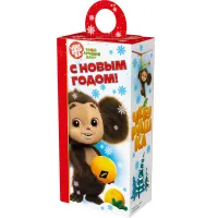 Сладкий новогодний подарок Подарочек малый Чебурашка 500 грамм премиум